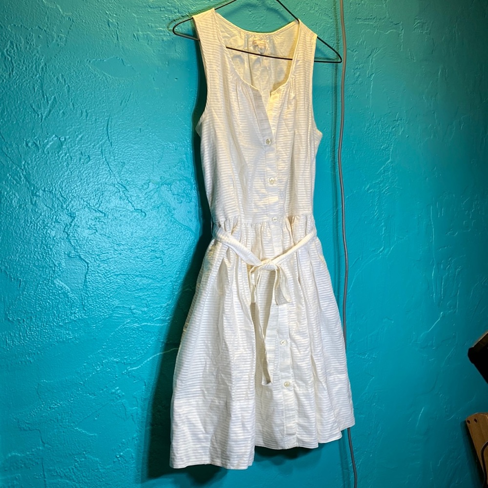 Dyeable 100% cotton sleeveless sundress